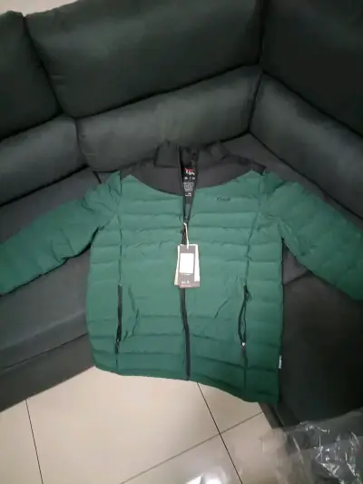 Chaqueta acolchada verde Lippi para hombre - miniatura 1