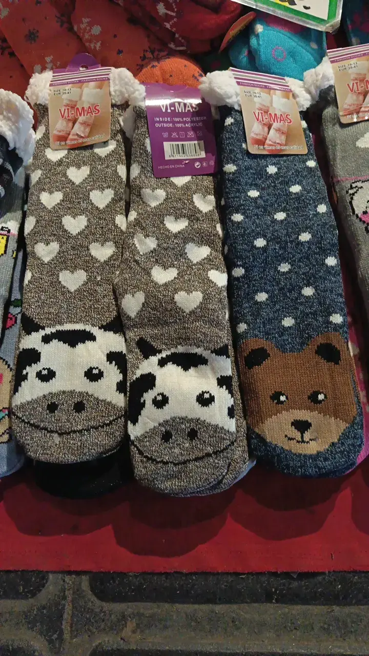 Calcetines térmicos con diseño de animales Vi-Mas - 1