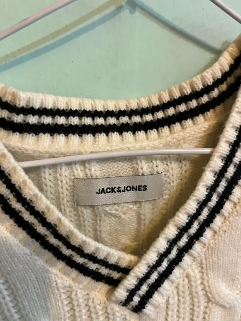Chaleco sin mangas Jack & Jones blanco - 3