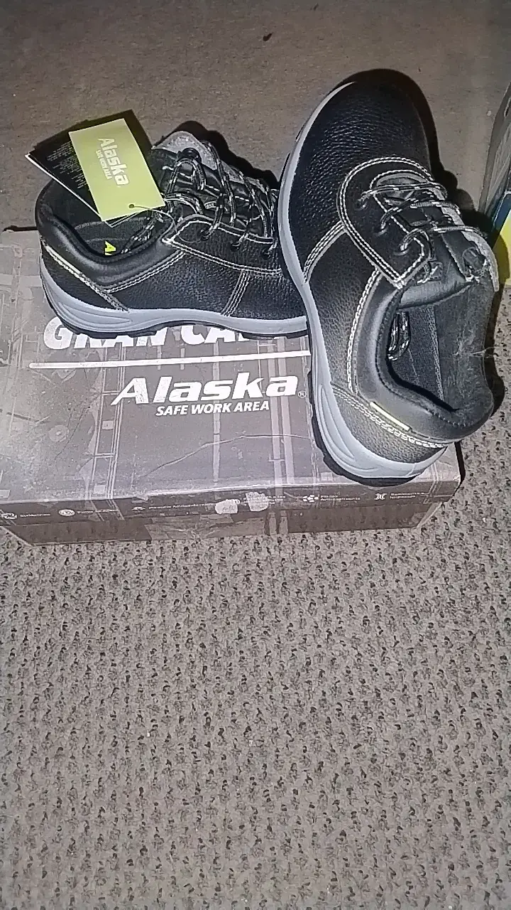 Zapatos de seguridad Alaska negros