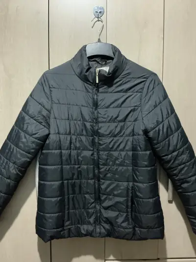 Chaqueta acolchada negra Suburbia para mujer L - miniatura 1