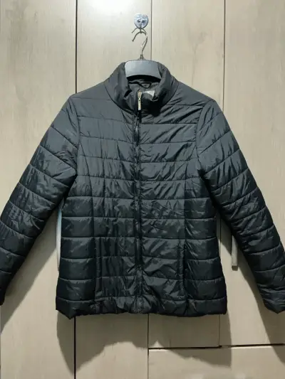 Chaqueta acolchada negra Suburbia para mujer L - miniatura 2