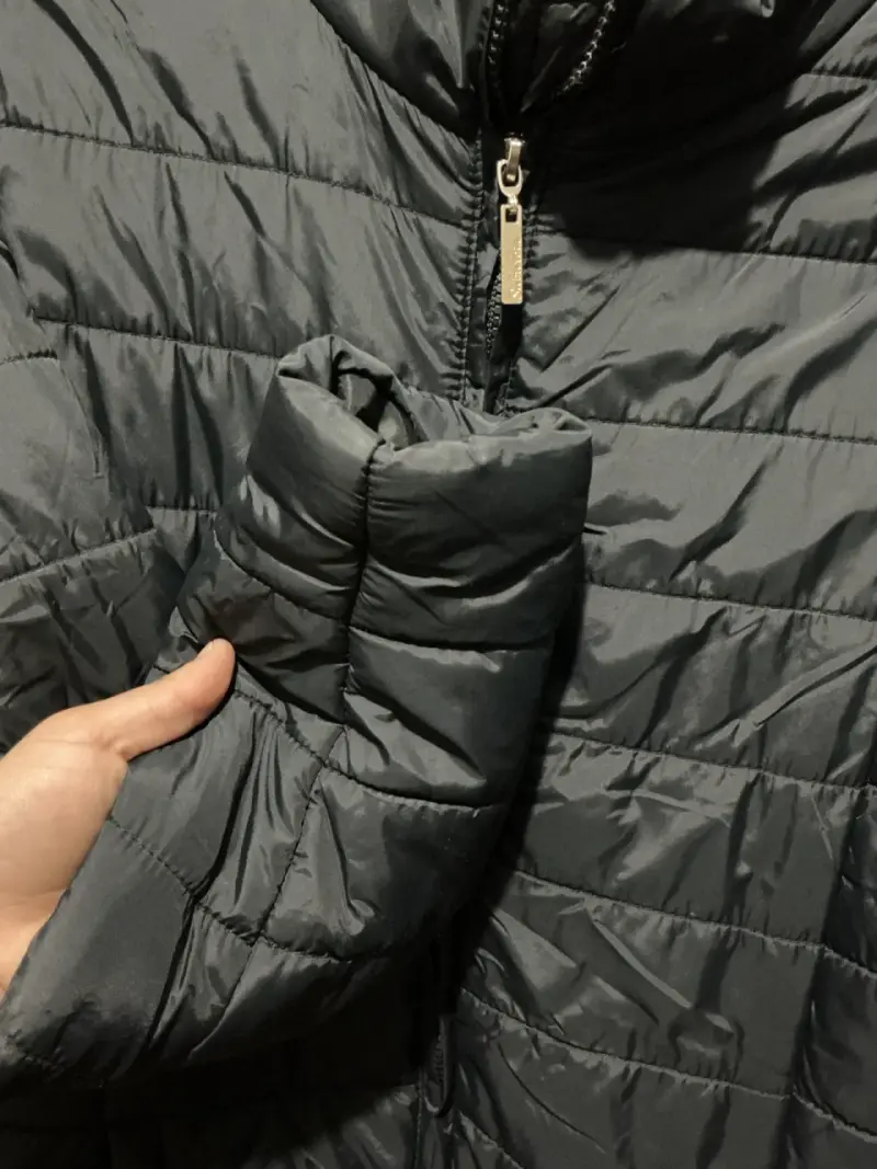Chaqueta acolchada negra Suburbia para mujer L - 6