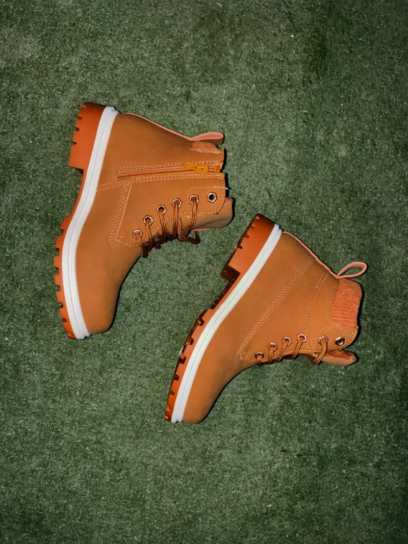 Botas de montaña color camel para mujer - 2