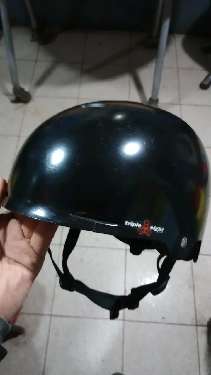 Casco de protección Triple Eight negro - 1