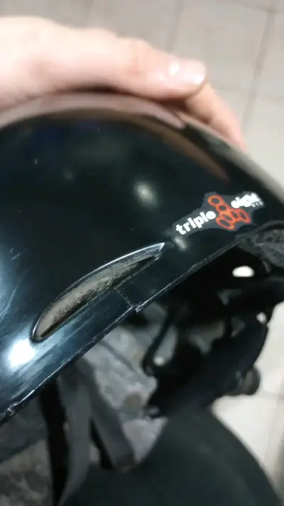 Casco de protección Triple Eight negro - miniatura 4