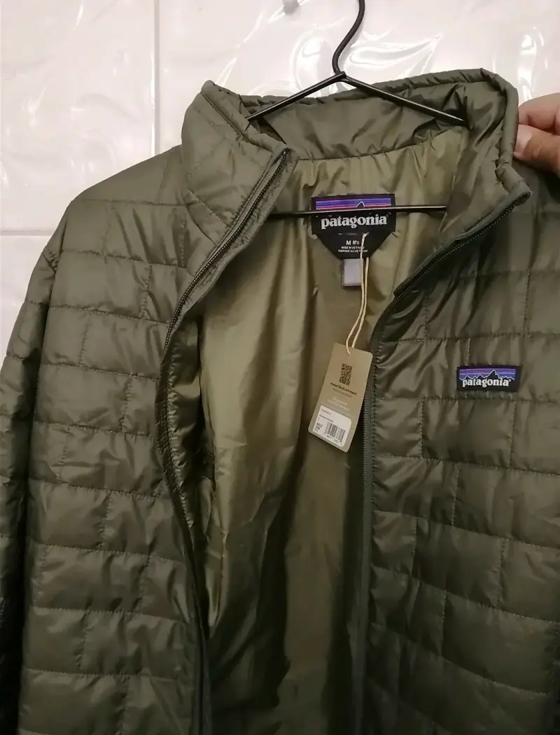 Chaqueta verde Patagonia, nueva y original - 2
