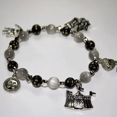 Pulsera inspirada en Wybie y Coraline - miniatura 5