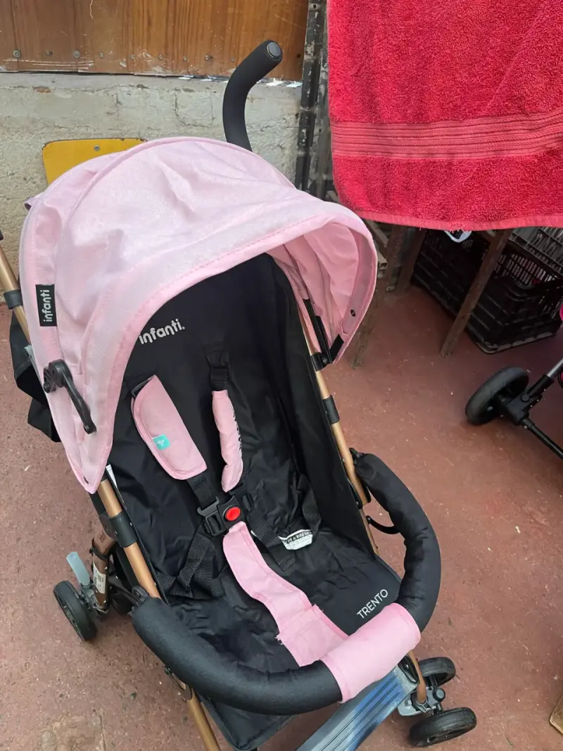 Coche de Paseo Infanti Trento Rosa - 2