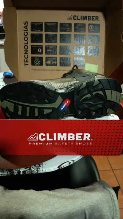 Zapatos de seguridad Climber marrones - miniatura 2