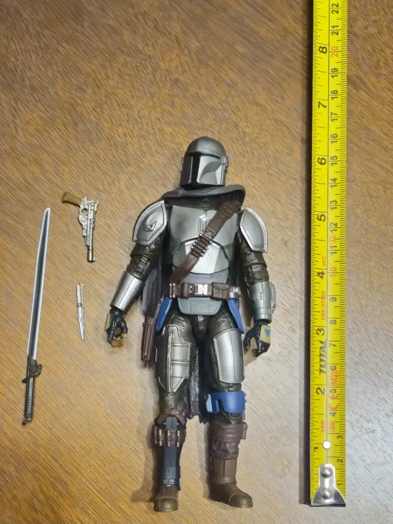 Figura star wars black series - The Mandalorian