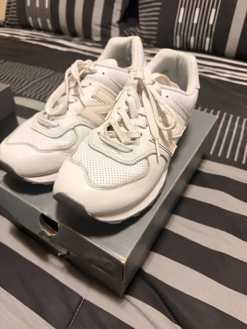 Zapatillas deportivas blancas New Balance 574 - 1