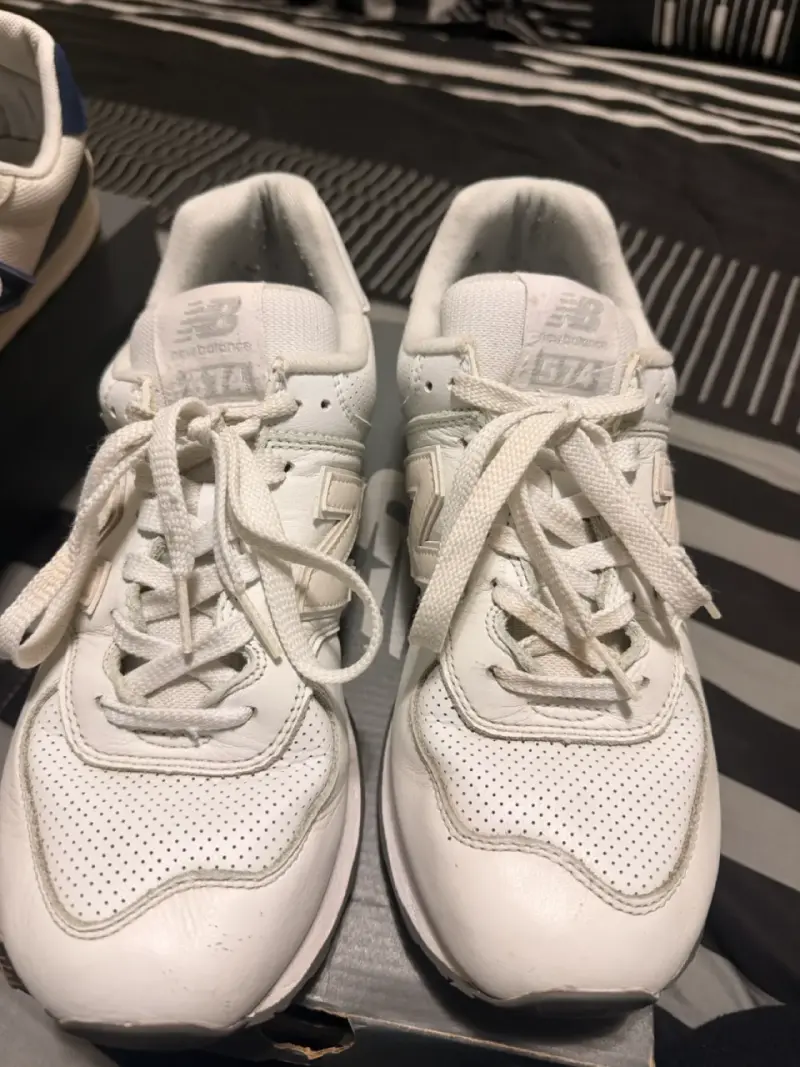 Zapatillas deportivas blancas New Balance 574 - 4