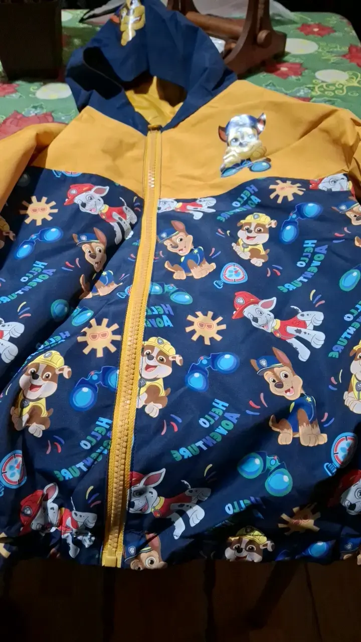 Chaqueta infantil Paw Patrol impermeable - 1