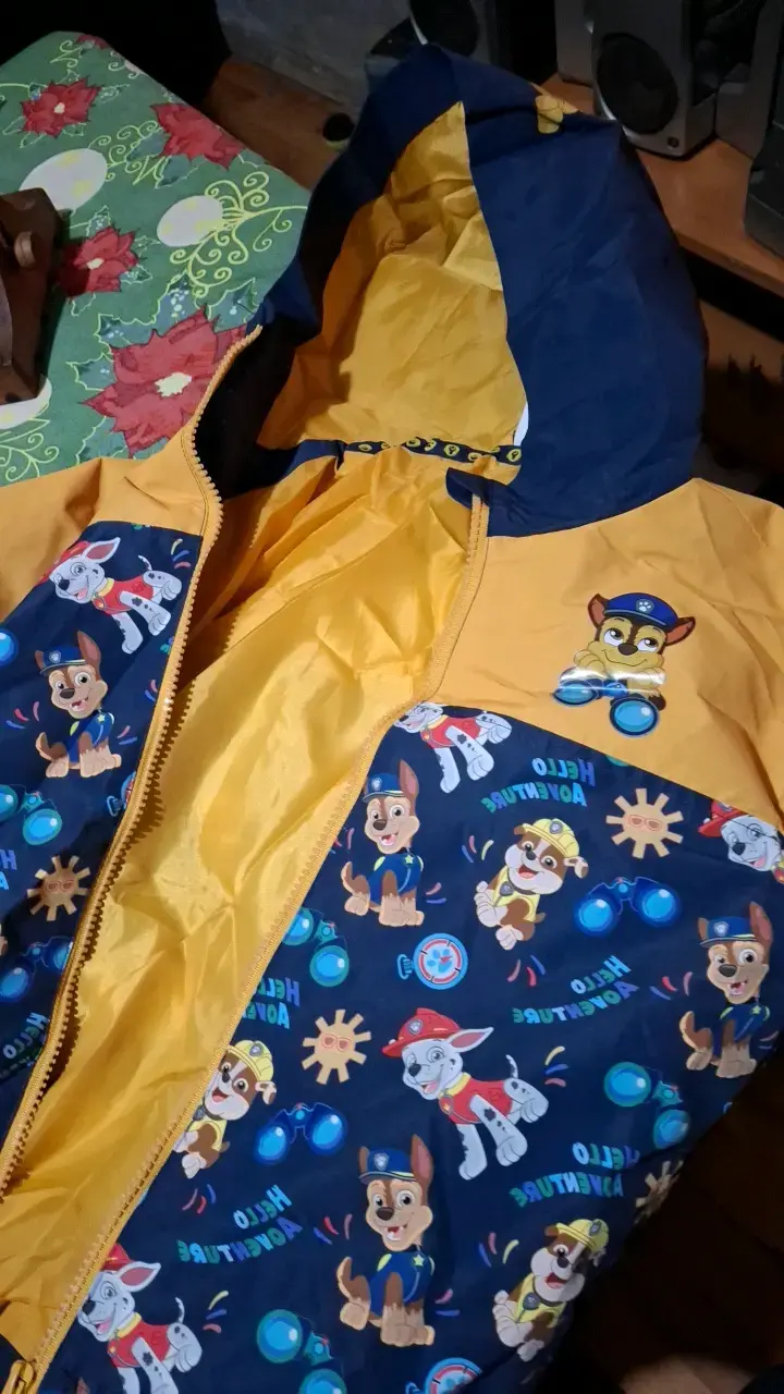 Chaqueta infantil Paw Patrol impermeable - 5