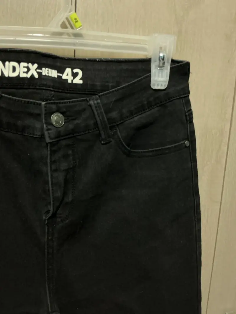 Jeans negros para mujer talla 42 - 2