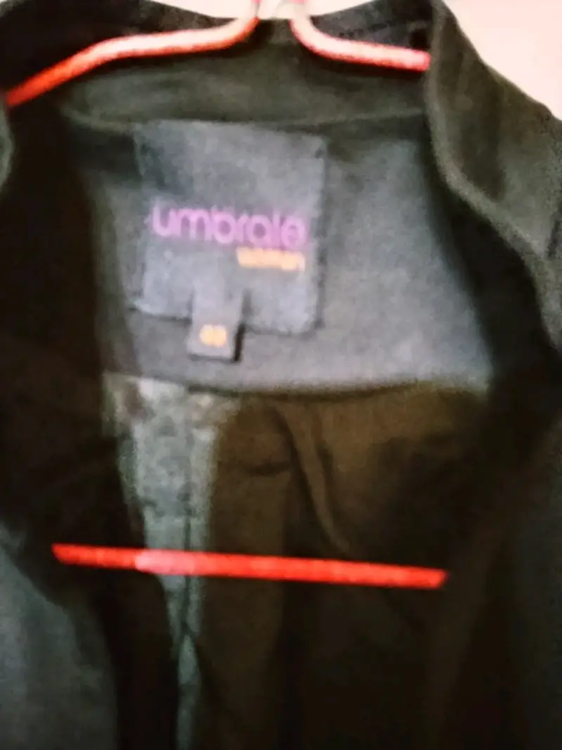 Blazer negro para mujer Umbrale talla 38 - 1