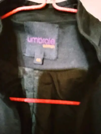 Blazer negro para mujer Umbrale talla 38 - miniatura 1