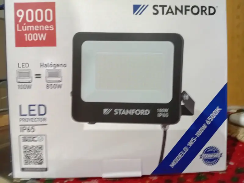 Luz solar LED 500W con panel solar - 5