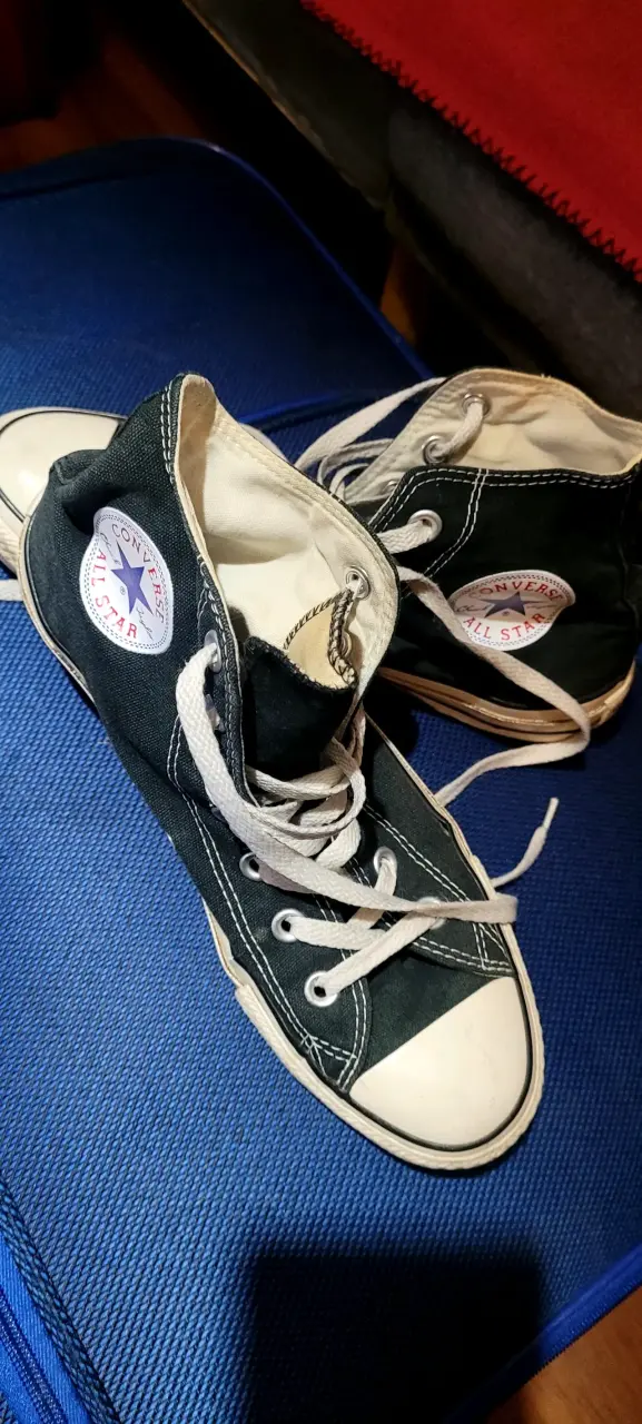 Zapatillas Converse All Star negras de lona - 3