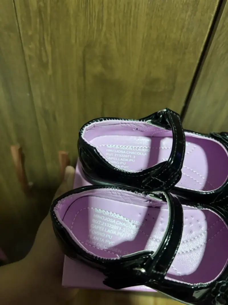 Zapatos de charol negro para niña - 5