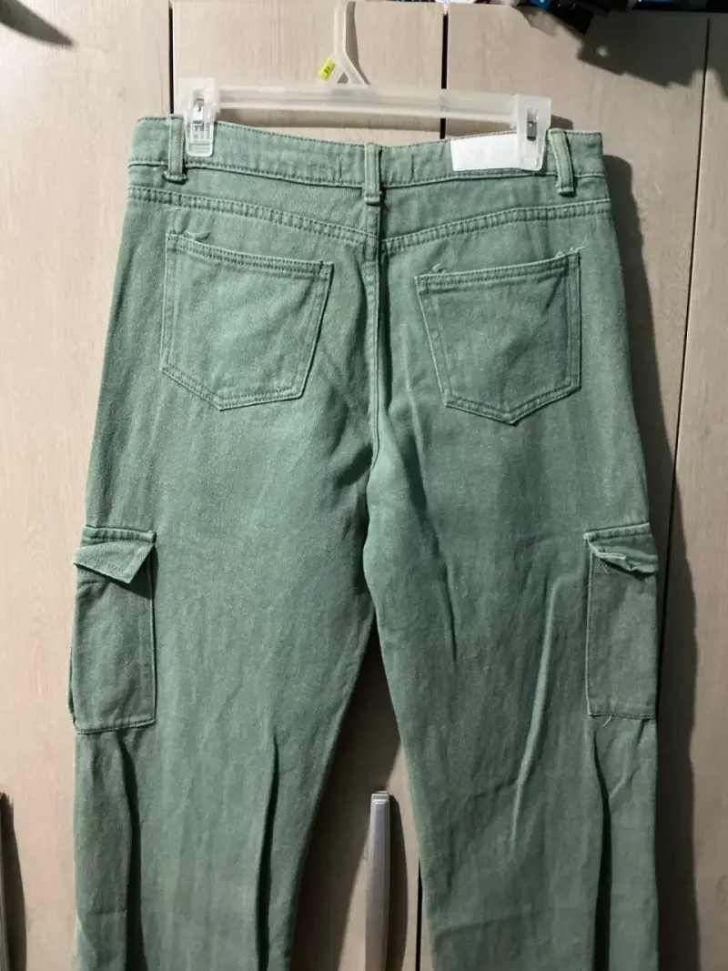 Pantalones cargo verde Denimlife talla 36 - 4