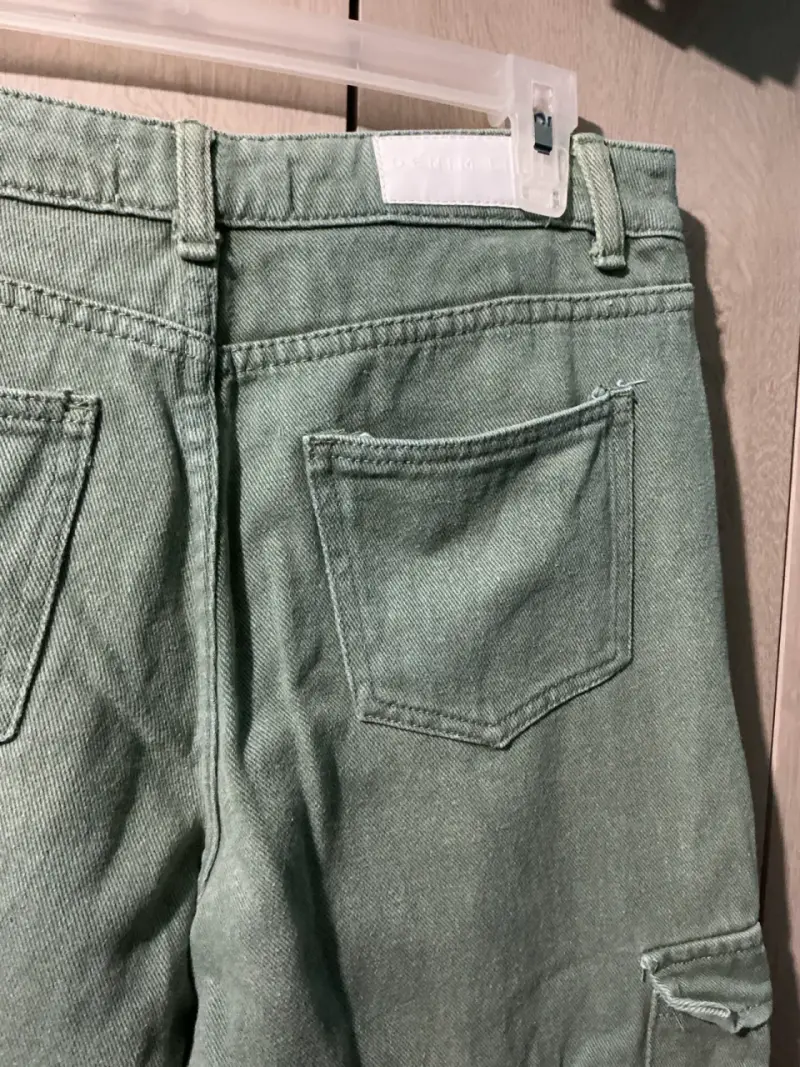 Pantalones cargo verde Denimlife talla 36 - 5