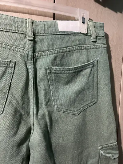 Pantalones cargo verde Denimlife talla 36 - miniatura 5