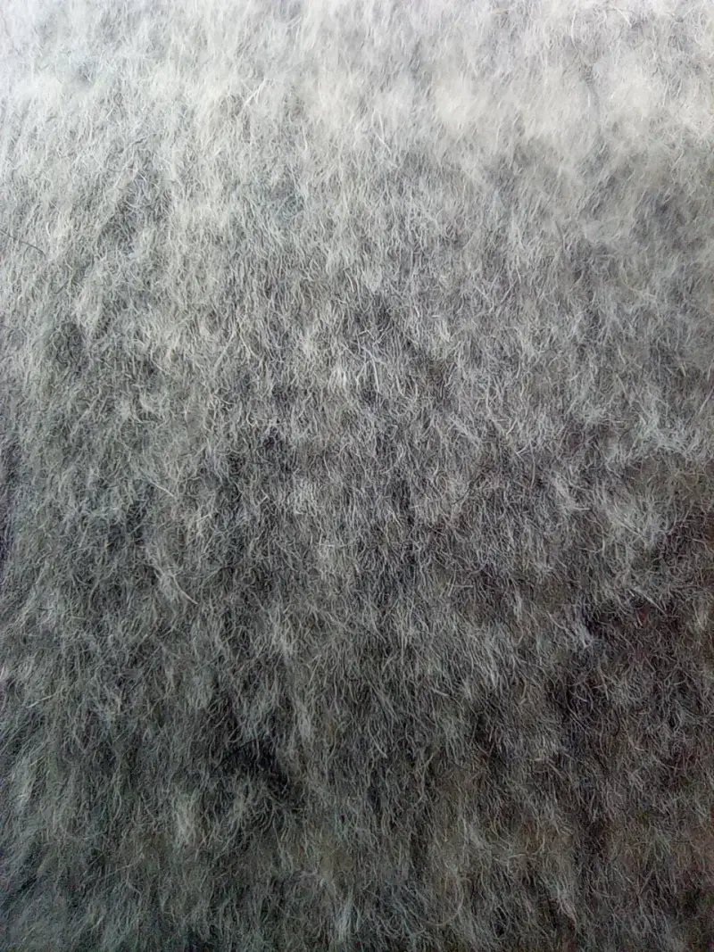 Abrigo de lana a cuadros gris Torrid - 4
