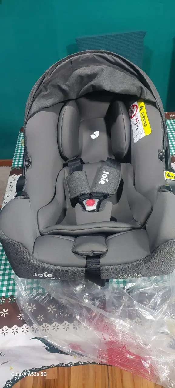 Silla de Auto para Bebé Joie i-Snug 2 Gris - 4