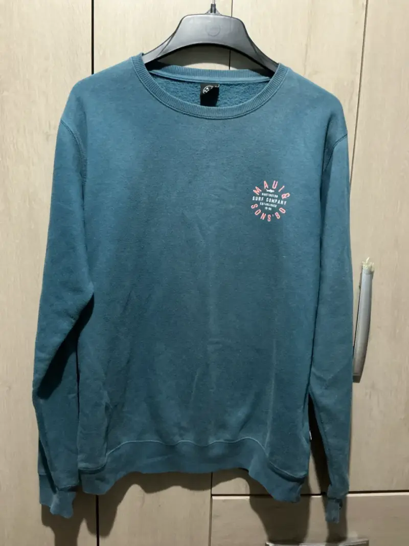 Polerón azul Maui and Sons para hombre