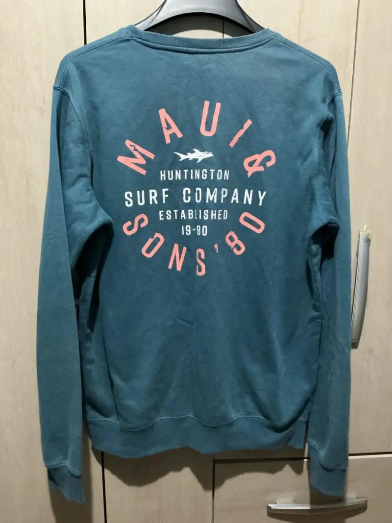 Polerón azul Maui and Sons para hombre - 2