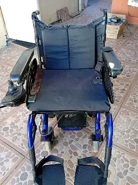 Silla de Ruedas Eléctrica GTM Azul - miniatura 1
