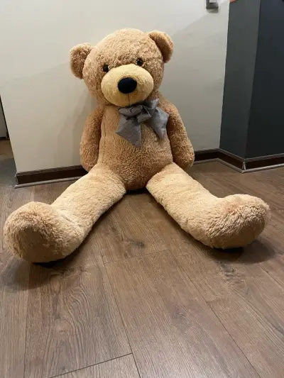 Osito de Peluche Gigante con Lazo - miniatura 1