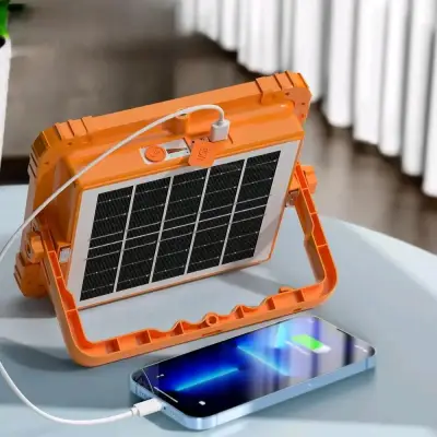 Foco Luz LED Solar recargable 1200W portátil - miniatura 5