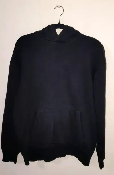 Polerón negro con capucha, Zara - miniatura 1