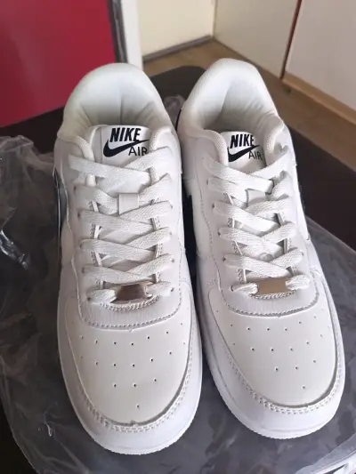 Zapatillas deportivas blancas Nike Air - miniatura 4