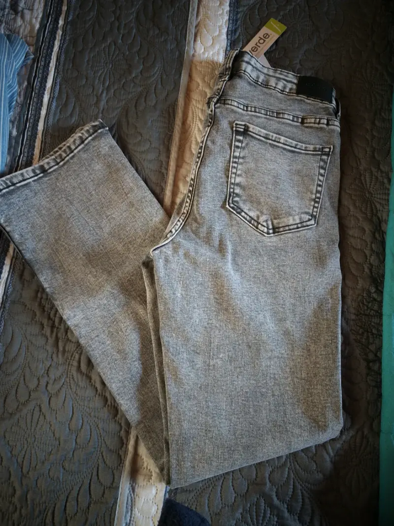 Jeans gris claro para mujer marca Sybilla - 2