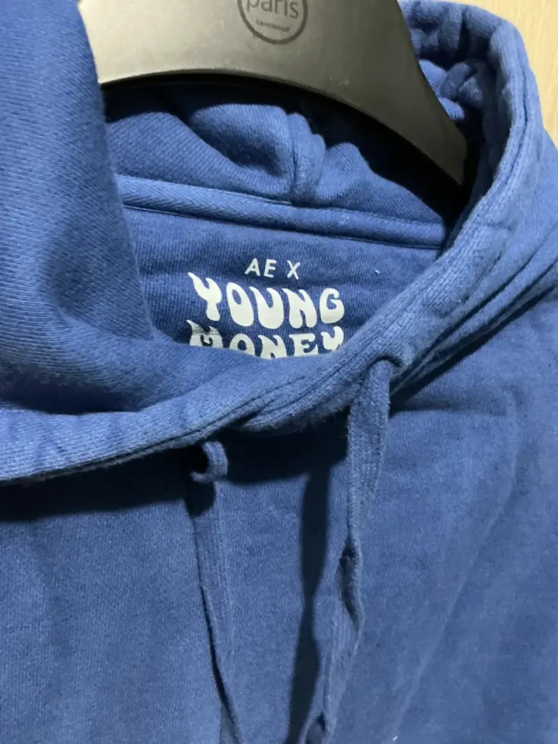 Polerón hombre  tie-dye azul y morado Young Money - 4