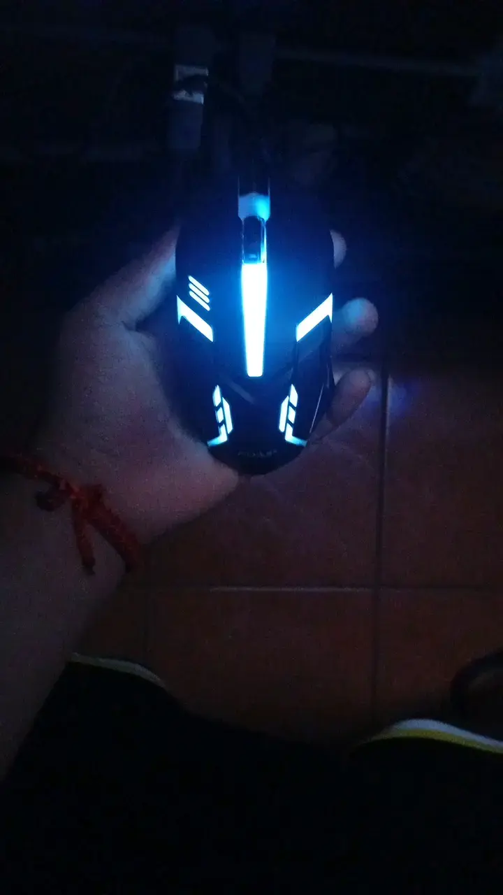 Mouse gamer con luces LED AOAER - 2
