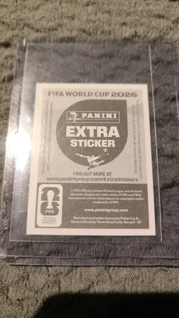 Lámina Panini Lionel Messi Oro Copa Mundial 2026 - 2
