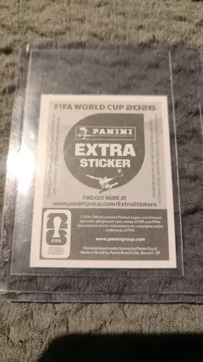 Lámina Panini Lionel Messi Oro Copa Mundial 2026 - miniatura 2