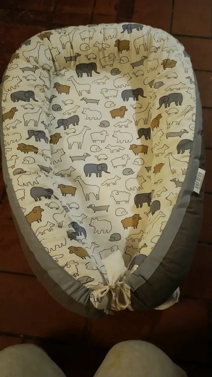 Cuna nido para bebé Baby Otter con diseño de animales - 1