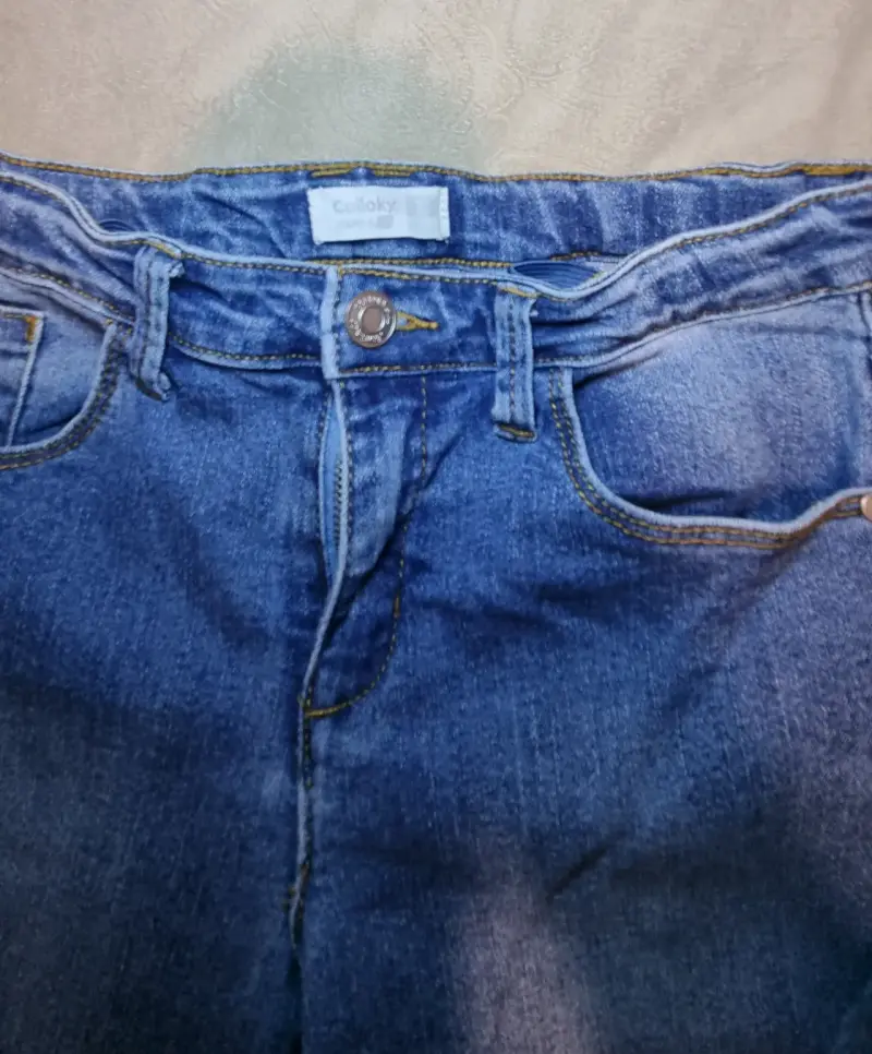 Jeans azul casual para mujer talla mediana - 2