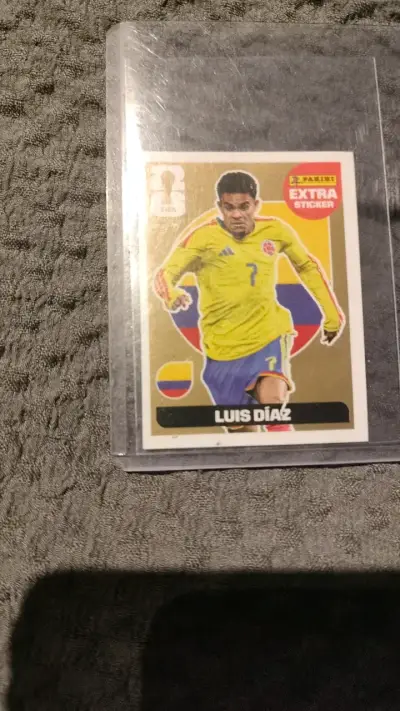 Lámina Panini Extra Sticker Luis Díaz Mundial 2026 - miniatura 1