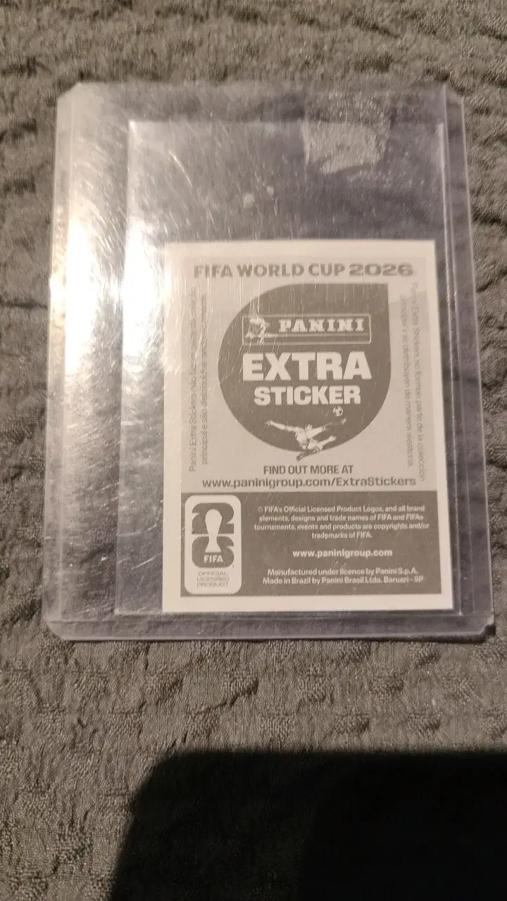 Lámina Panini Extra Sticker Luis Díaz Mundial 2026 - 2
