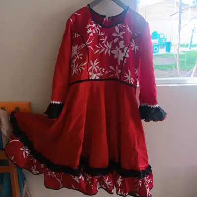 Vestido de Huasa Chilena para Mujer - miniatura 2