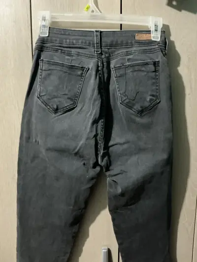 Jeans plomos ajustados para mujer - miniatura 5