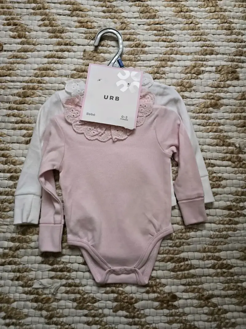 Set de Bodies para Bebé URB 0-3 Meses - 3