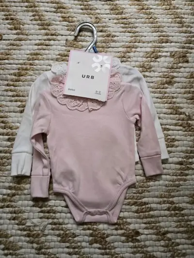 Set de Bodies para Bebé URB 0-3 Meses - miniatura 3